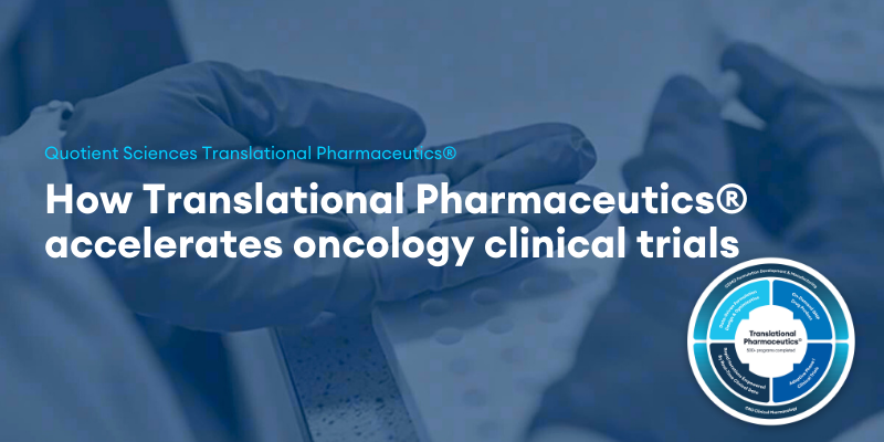 How Translational Pharmaceutics® accelerates oncology clinical trials