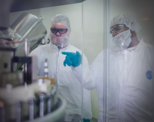 Commercial Manufacturing Colleagues at Quotient Sciences