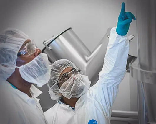 Commercial Manufacturing Scale Up at Quotient Sciences