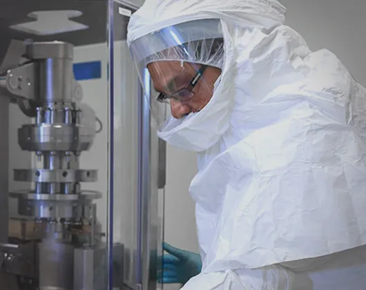 HPAPI Handling Scientist Colleague at Quotient Sciences