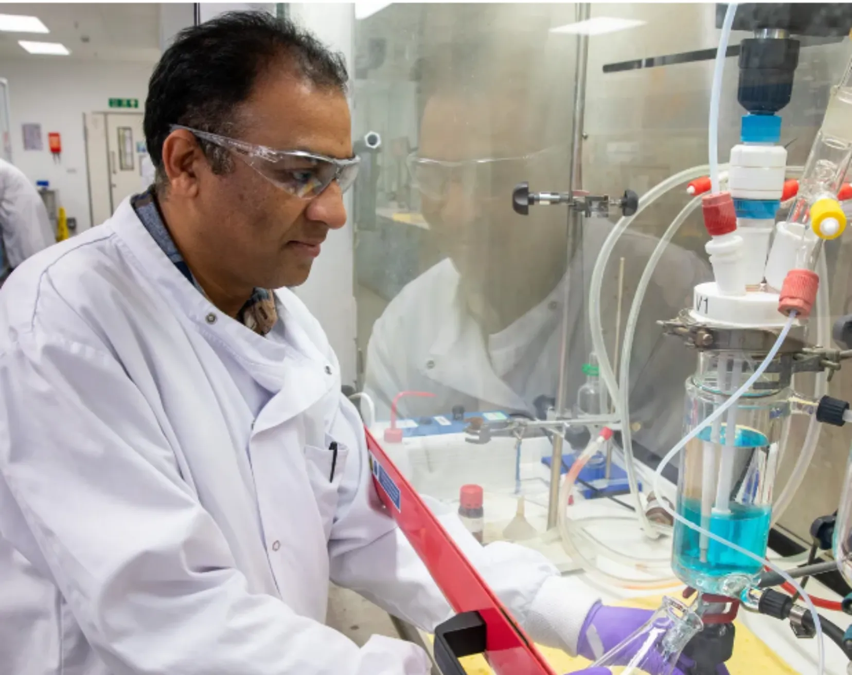 drug substance scientist in lab